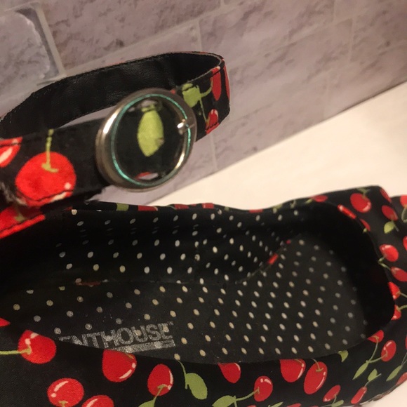 Penthouse Black and Red Cherry Pinup Platforms - Picture 10 of 14